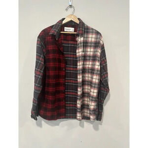 Y2k Retro Abercrombie & Fitch Mens Shirt Small Relaxed Fit Cotton Flannel 1313